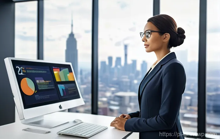 전문성을 활용한 컨설팅 비즈니스 - **Prompt:** A vibrant, contemporary scene featuring a male consultant (mid-40s, wearing a smart casu...